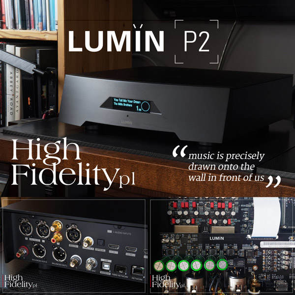 High Fidelity LUMIN P2 review