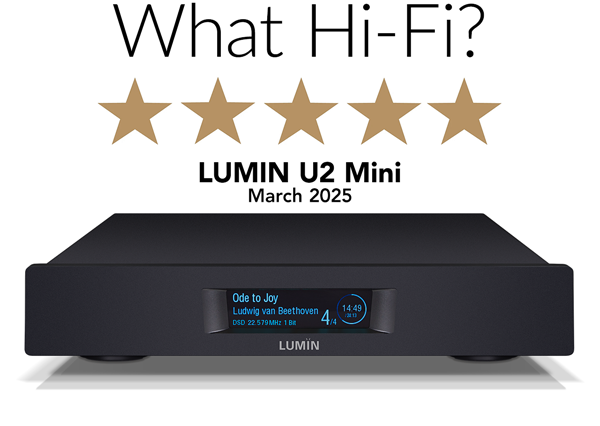 U2 Mini What Hi-Fi? five star review