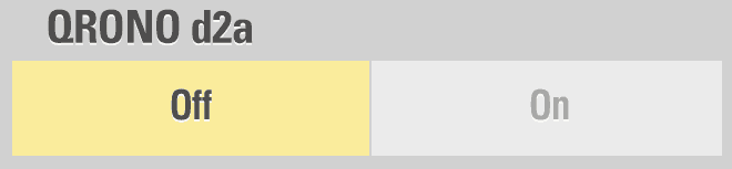 LUMIN Settings QRONO d2a